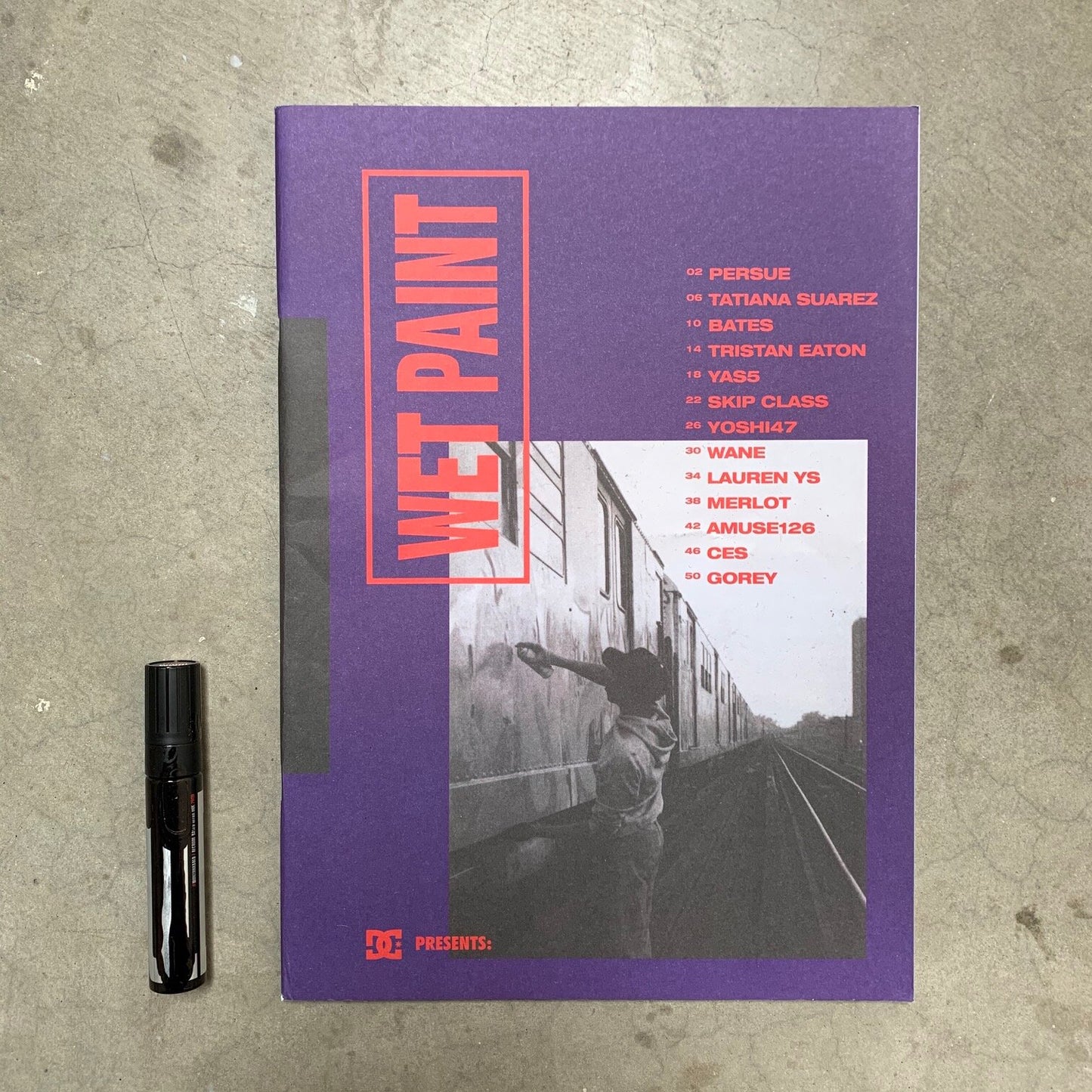 Limited Edition Wet Paint Tokyo JUMBO Zine