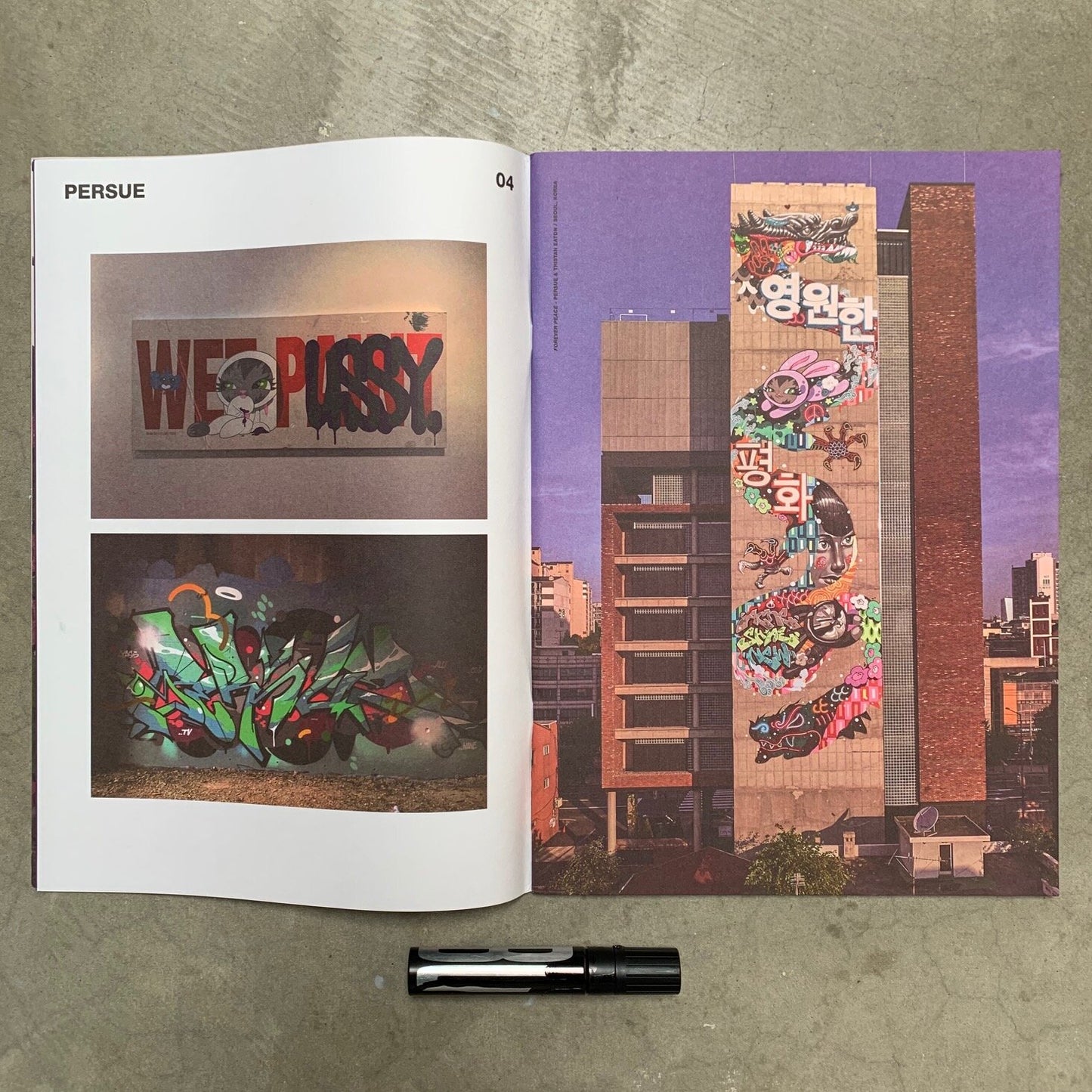 Limited Edition Wet Paint Tokyo JUMBO Zine