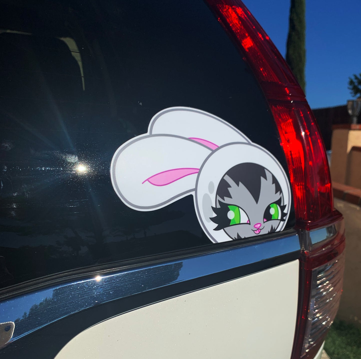 BunnyKitty Peek-A-Boo Sticker Set