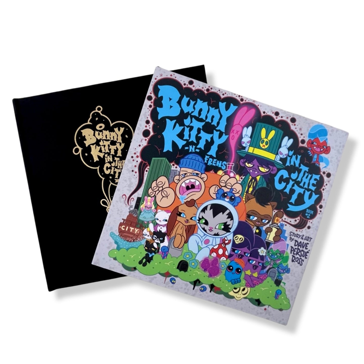 BunnyKitty Plush + Artist Edition Book Set