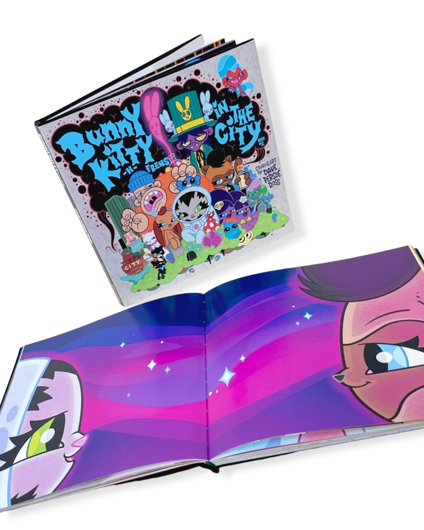 BunnyKitty Plush + Artist Edition Book Set