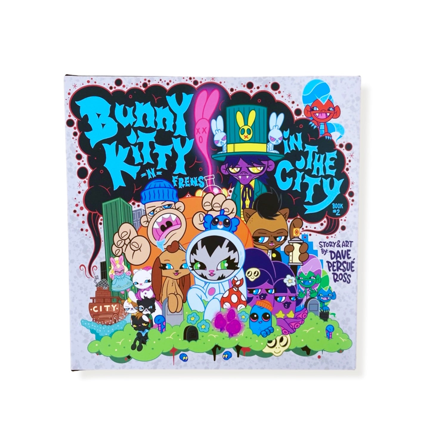 BunnyKitty Plush + Artist Edition Book Set
