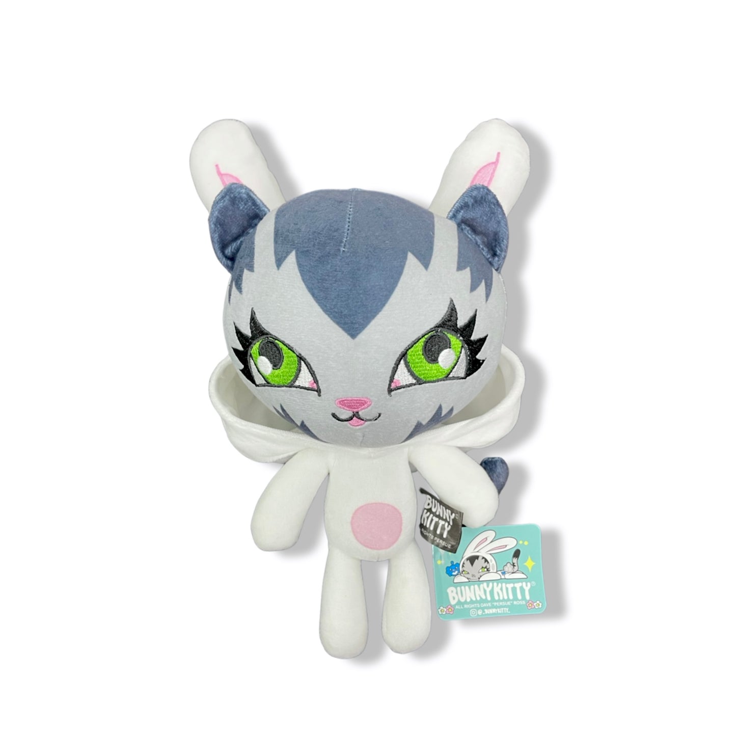 BunnyKitty Plush + Twurp Keychain Set